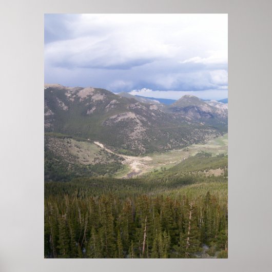 Bergpass Poster (Vorne)