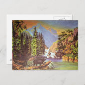 Bergpass Postkarte (Vorne/Hinten)