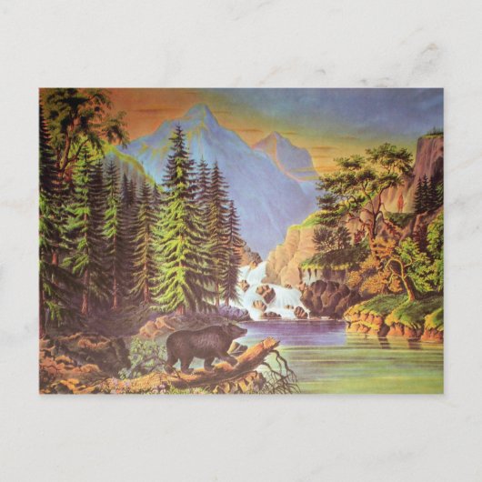 Bergpass Postkarte (Vorderseite)