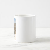 Bergpfad durch die französischen Alpen Kaffeetasse (Mittel)