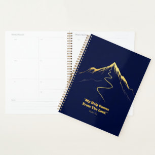 Bergpfad-Gebetsdesign Planer