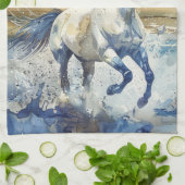 Bergpferd Geschirrtuch (Gefaltet)