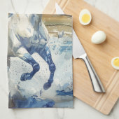 Bergpferd Geschirrtuch (Viertel Falte)