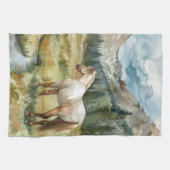 Bergpferd Geschirrtuch (Horizontal)