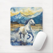 Bergpferd Mousepad (Mit Mouse)