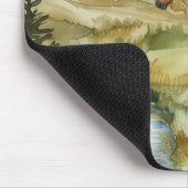 Bergpferd Mousepad (Ecke)