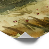 Bergpferd Poster (Ecke)