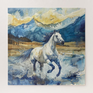Bergpferd Puzzle