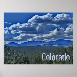 Bergposter Colorado Poster