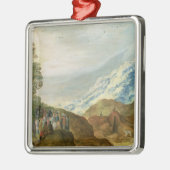Bergpredigt Ornament Aus Metall (Links)