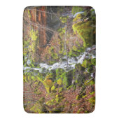 Bergquellwasserfall..... Badematte (Vorderseite Vertikal)
