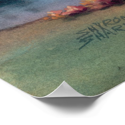 BERGRAINIER VON SHARON SHARPE POSTER (Ecke)