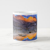 Bergreflexion, Kalifornien Jumbo-Tasse (Vorderseite)