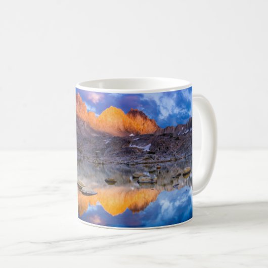 Bergreflexion, Kalifornien Kaffeetasse (VorderseiteRechts)