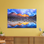 Bergreflexion, Kalifornien Leinwanddruck (Insitu (Wohnzimmer))
