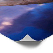 Bergreflexion, Kalifornien Poster (Ecke)