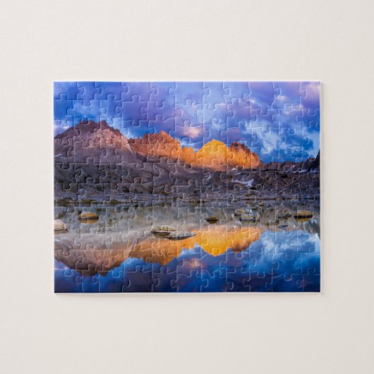 Bergreflexion, Kalifornien Puzzle (Horizontal)