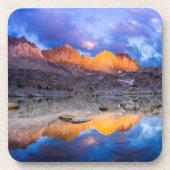 Bergreflexion, Kalifornien Untersetzer (Vorderseite)