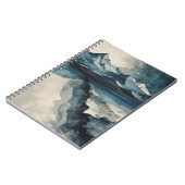 Bergreflexion| Notebook-Journal Notizblock (Linke Seite)