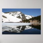 Bergreflexion Poster (Vorne)
