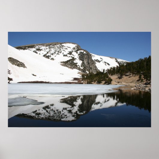 Bergreflexion Poster (Vorne)