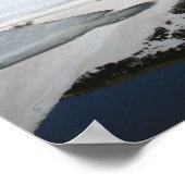 Bergreflexion Poster (Ecke)