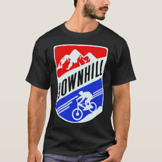 Bergregion - Downhill-BikeRadfahren T-Shirt