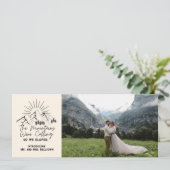 Bergregion Einladung (Stehend Vorderseite)