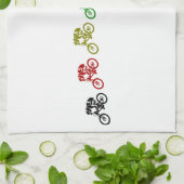 Bergregion Geschirrtuch (Gefaltet)