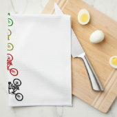 Bergregion Geschirrtuch (Viertel Falte)