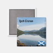 Bergregionen in Loch Creran - Schottland Magnet (Vorderseite/Rückseite)