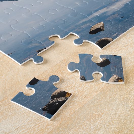 Bergregionen in Loch Creran - Schottland Puzzle (Seite)