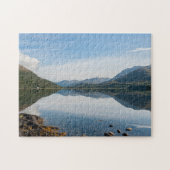 Bergregionen in Loch Creran - Schottland Puzzle (Horizontal)