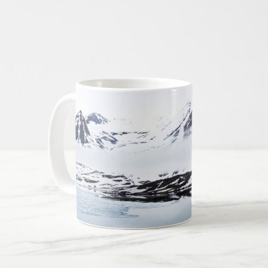 Bergregionen, Norwegen Kaffeetasse (Vorderseite Links)