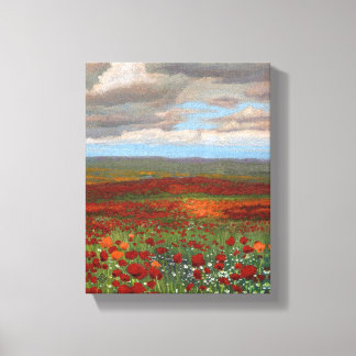 Bergregionen - Wrapped Giclee Leinwanddruck