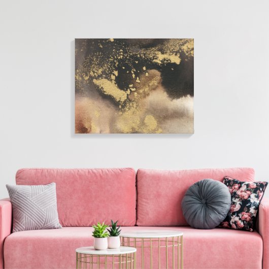 Bergsaison Leinwanddruck (Insitu (Wohnzimmer))