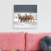 Bergschaf Leinwanddruck (Insitu (Wohnzimmer))