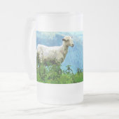 BERGSCHAFT MATTGLAS BIERGLAS (Vorderseite Links)