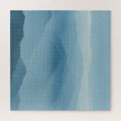 Bergschichten: Landschaftlich Abstrakt Puzzle (Horizontal)