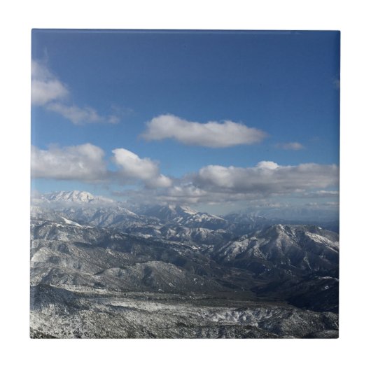Bergschnee Fliese (Vorderseite)