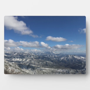 Bergschnee Fotoplatte