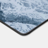 Bergschnee und Nebel Schreibtischunterlage (Ecke)