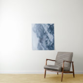 Bergschnee und Nebel Wandteppich (Beispiel)