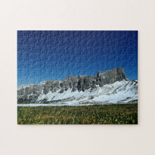 Bergschneebild Puzzle