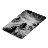 Bergschneeweg Flexibles Foto Magnet (Linke Seite)