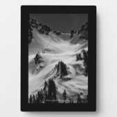 Bergschneeweg Fotoplatte (Vorderseite)
