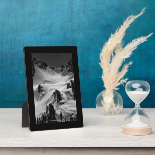 Bergschneeweg Fotoplatte (Seite)