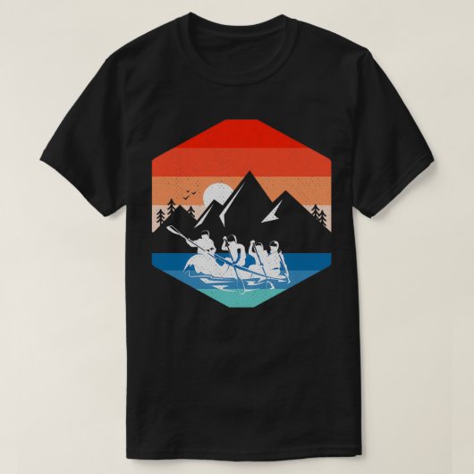 BERGSCHNITTSTER VINTAGES Tshir River Rafter Water T-Shirt (Design vorne)