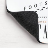 Bergschritte Distanz Zitat Mousepad (Ecke)