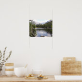 Bergsee am Rocky Mountain Nationalpark Poster (Küche)